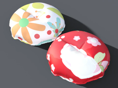 Beanbag chair 3D Model