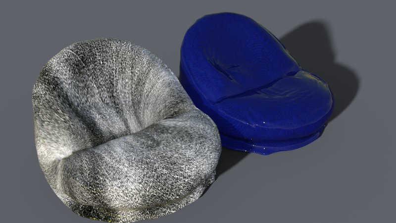 Bean bag 3Dモデル .c4d .max .obj .3ds .fbx .stl .blend 