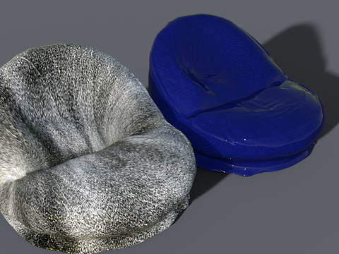 Bean bag 3D Model