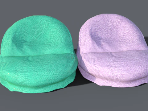 Bean bag 3D Model