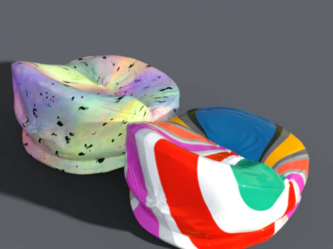 Bean bag 3D Model
