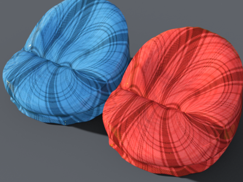 Bean bag 3Dモデル