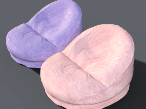 Bean bag 3D Model