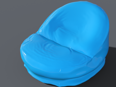 Bean bag 3Dモデル