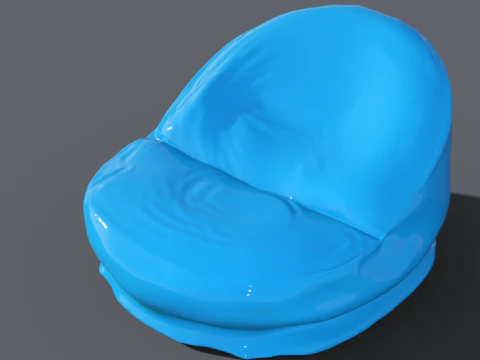 Bean bag 3D Model