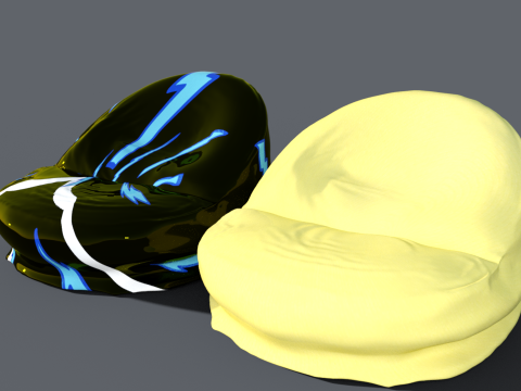 Bean bag 3Dモデル