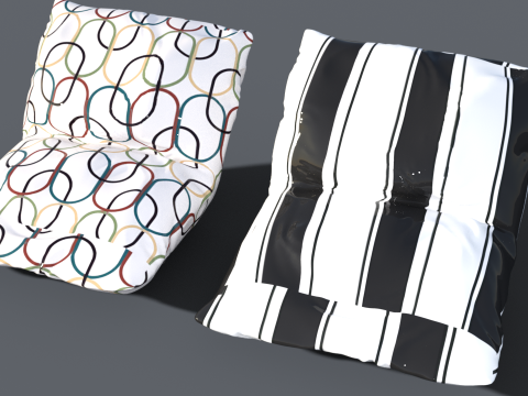 Bean Bags chair 3Dモデル