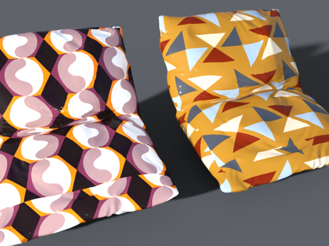 Bean Bags chair 3D-Modell