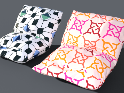 Bean Bags chair 3D-Modell