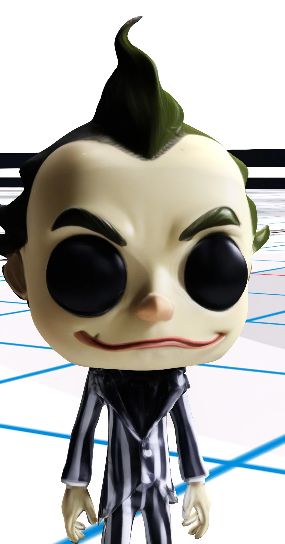 Chibi style version of Beetlejuice 3D Model .c4d .max .obj .3ds .fbx .stl .blend
