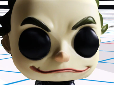 Versão estilo Chibi de Beetlejuice Modelo 3D