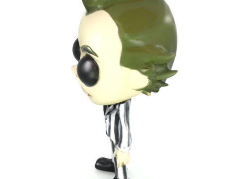 Chibi style version of Beetlejuice 3D Model