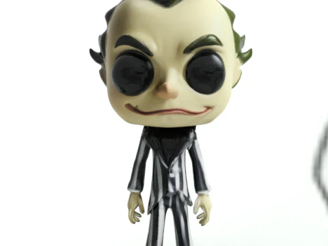 Chibi style version of Beetlejuice 3D Model