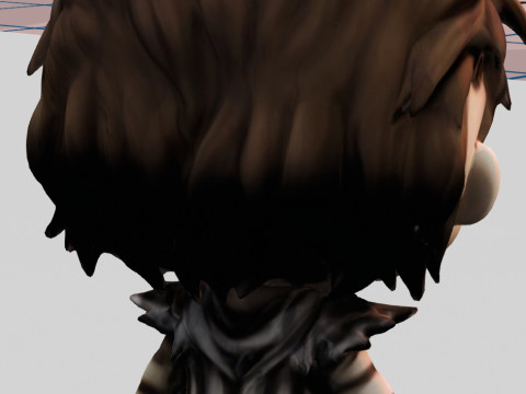 Beetlejuice chibi 3D मॉडल