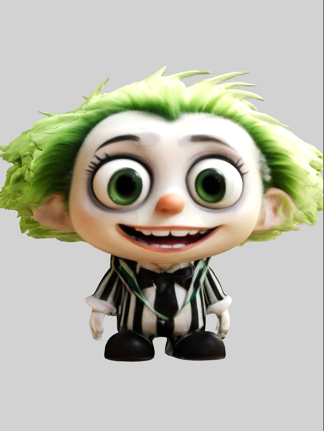 Beetlejuice Doll Chibi 3D Model .c4d .max .obj .3ds .fbx .stl .blend