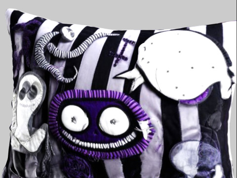 Beetle Stripes Pillow 3D 模型