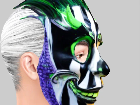 Ape Fantasma Arlecchino Modello 3D