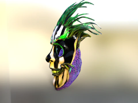 Harlequin Phantom Bee 3D Model