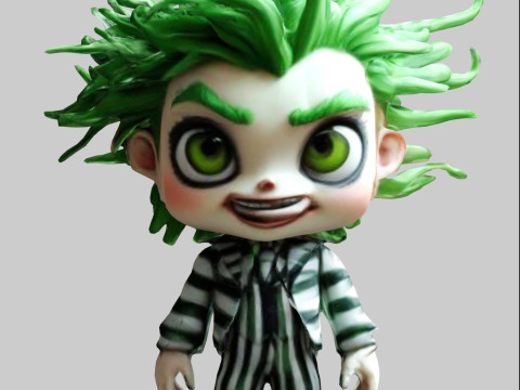 Beetlejuice chibi Colection 3D 模型