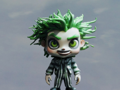Beetlejuice chibi Colection 3D 模型