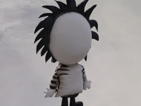 Spooky doll BeetleJuice 3D 模型