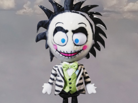 Spooky doll BeetleJuice 3D 模型