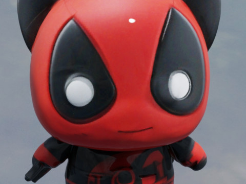 Deadpool Kitty 3D 모델