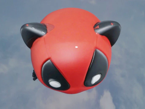 Deadpool Kitty 3D Model