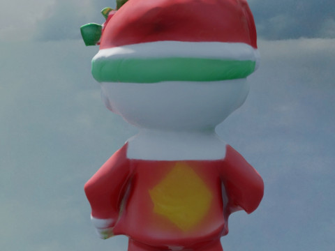 Christmas Joker chibi 3D 模型