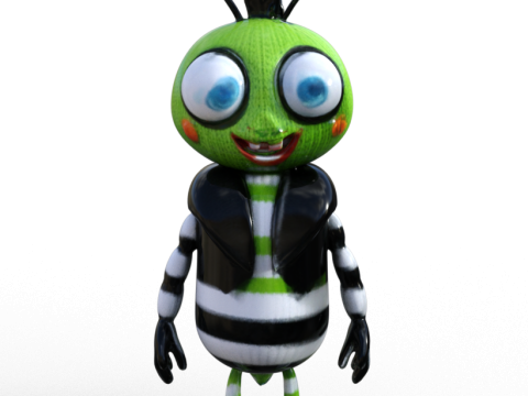 ZippyBug xmas Modèle 3D