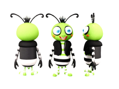 ZippyBug xmas 3D Model