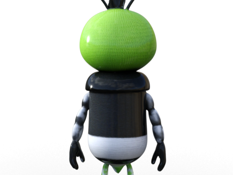ZippyBug xmas 3D Model