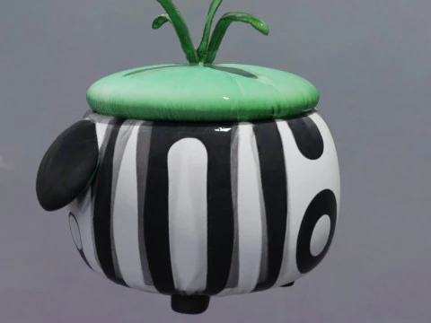 Puff Kid Beetlejuice 3D Model