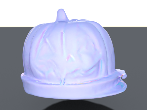 Pumpkin hat 3D 모델