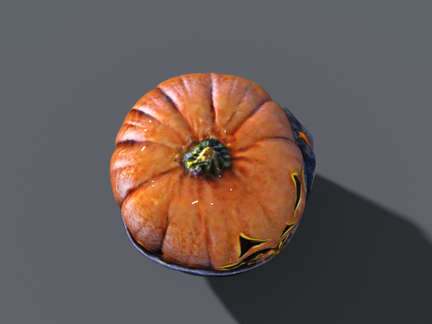 Pumpkin hat 3D Model