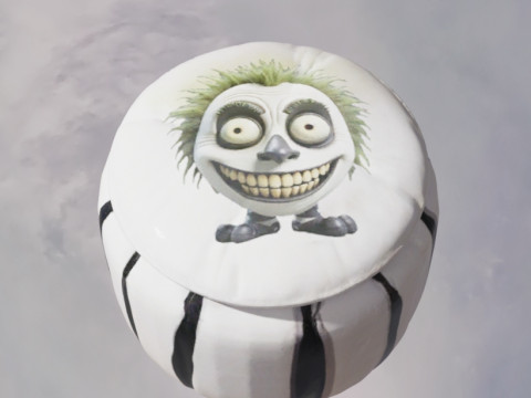 Beetlejuice Puff Ottoman 3D 모델