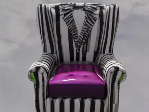 Poltrona BeetleJuice Suit Modelo 3D