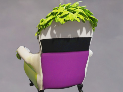 Armchair kidBeetlejuice 3D Model