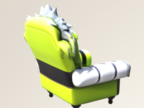 Armchair Beetlejuice Theme 3Dモデル