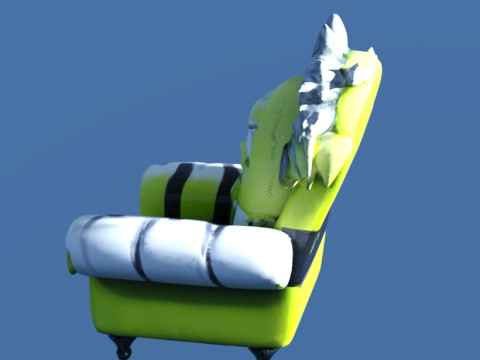 Armchair Beetlejuice Theme 3Dモデル