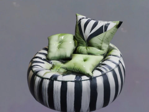 Beetljuice Puff 3D Model