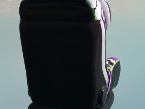Baby Car Seat Beetlejuice 3D Модель
