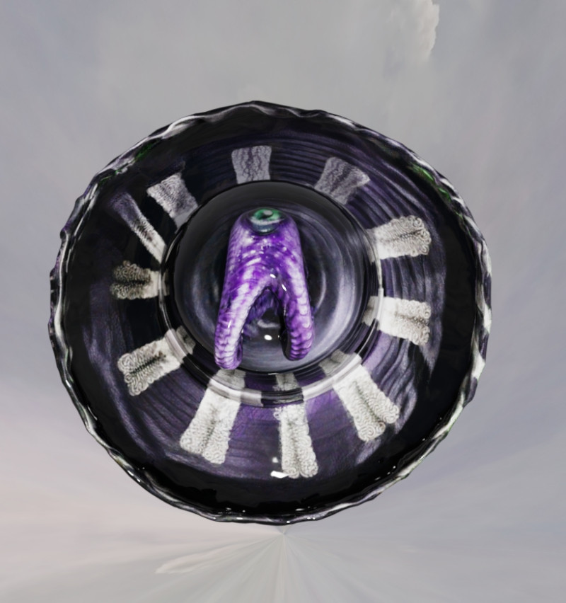 Cyclopean Spiral Hat Modelo 3D .c4d .max .obj .3ds .fbx .stl .blend 