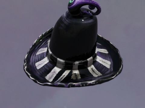 Cyclopean Spiral Hat Modelo 3D