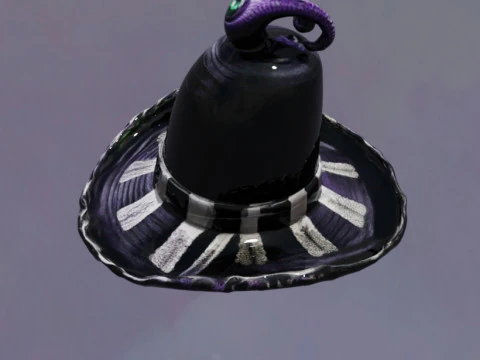 Cyclopean Spiral Hat 3D Model