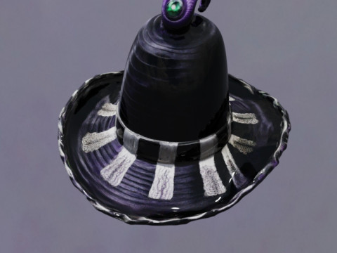 Cyclopean Spiral Hat Modelo 3D
