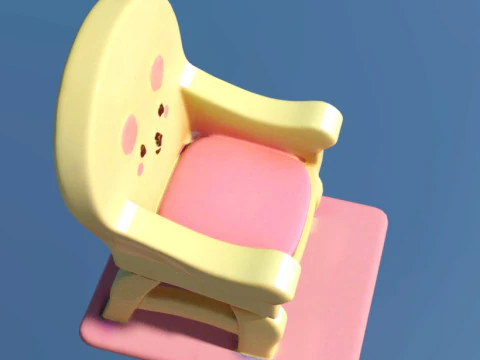 Чайкавайи детка 3D Модель