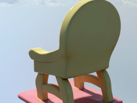Chairkawaii baby 3D मॉडल