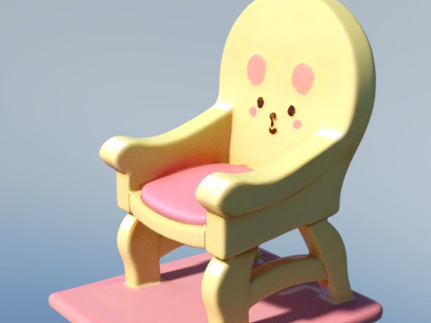 Chairkawaii baby 3D मॉडल