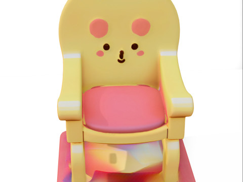 Chairkawaii baby 3D मॉडल